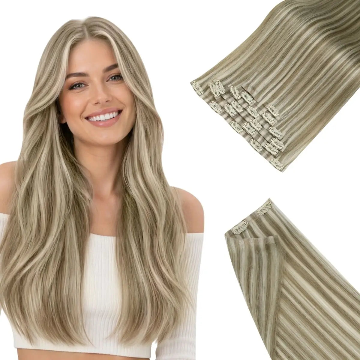 clip in hair extensions,human hair extensions,clip ins