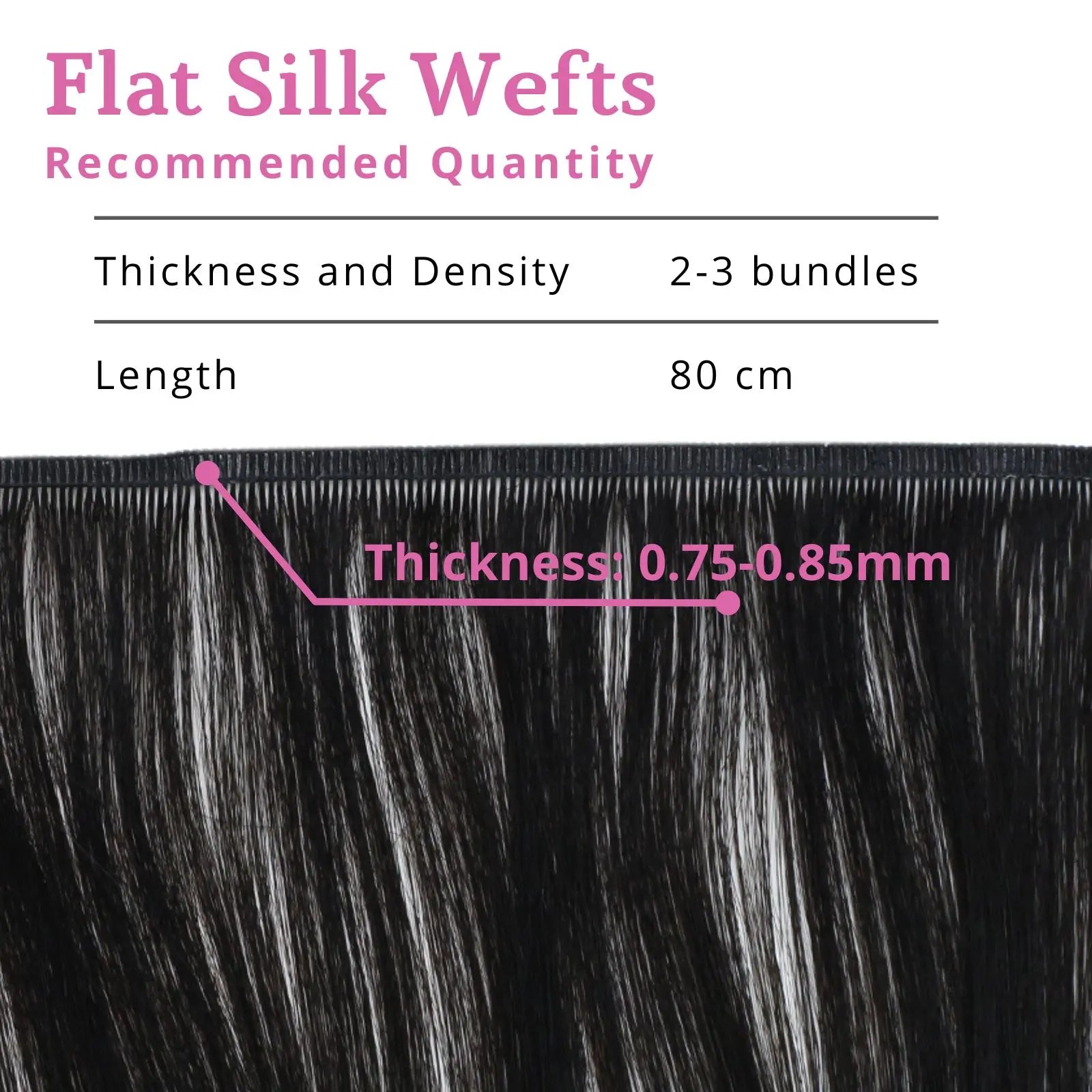 virgin flat silk wefts real human hair