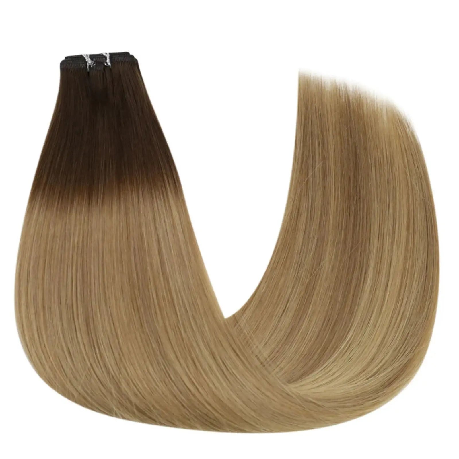 Brown to blonde hair extensions virgin human hair
