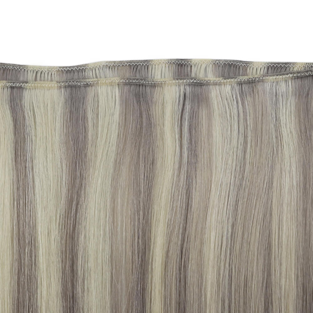 virgin machine weft human hair