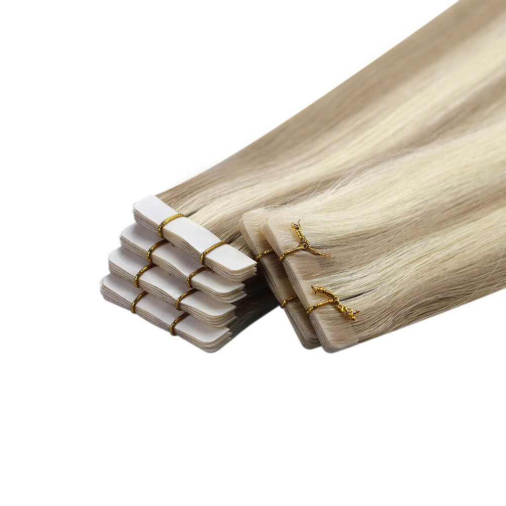 Injection Tape in Hair Extensions