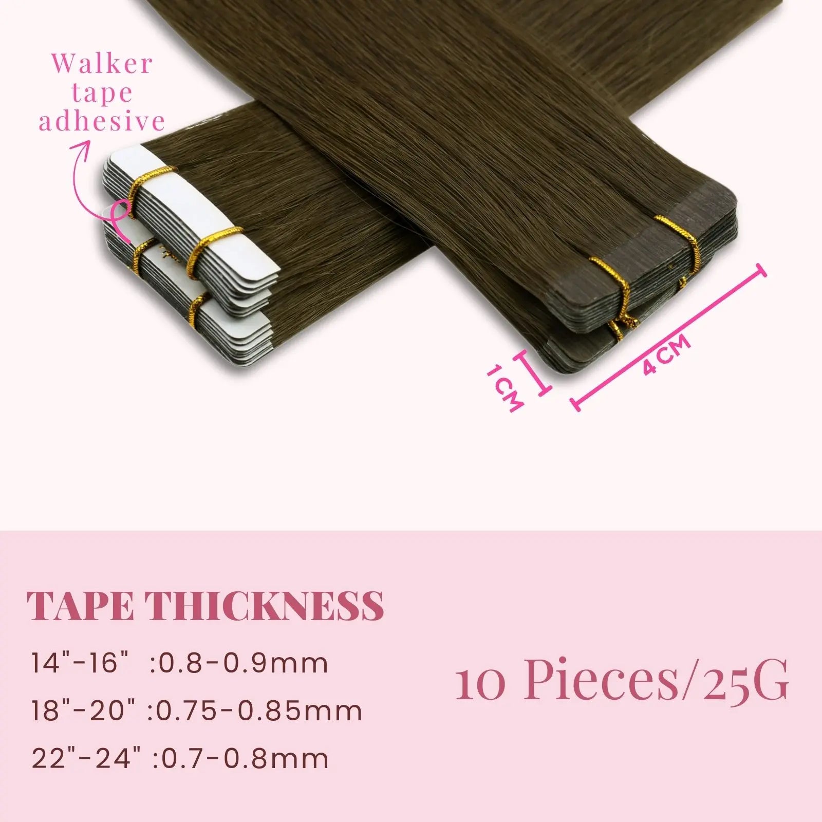 light brown tape in hair extensions