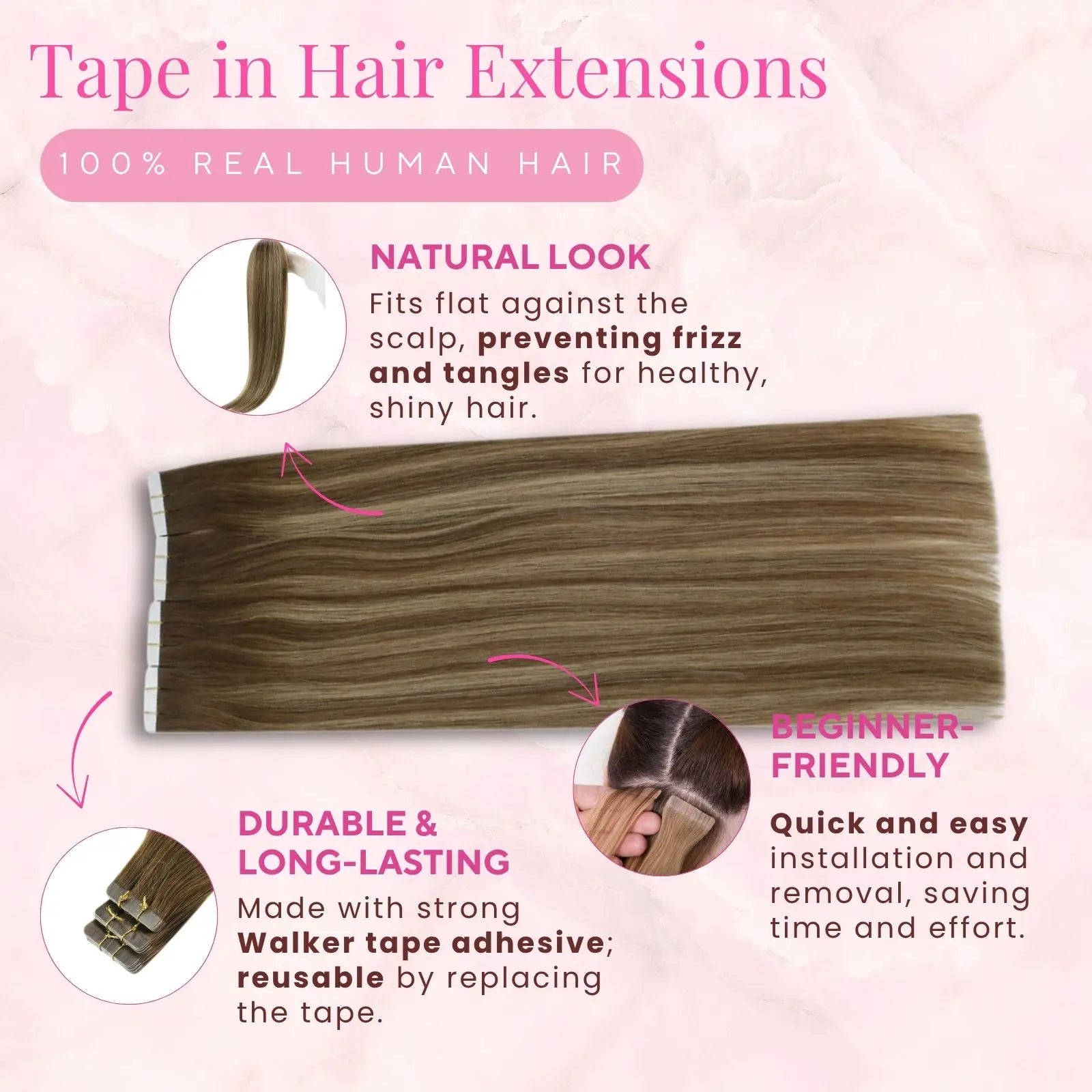tape in hair extensions virgin human hair