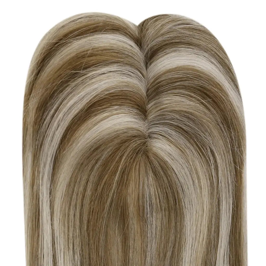 human hair topper,topper hair for women,topper hair for thinning crown