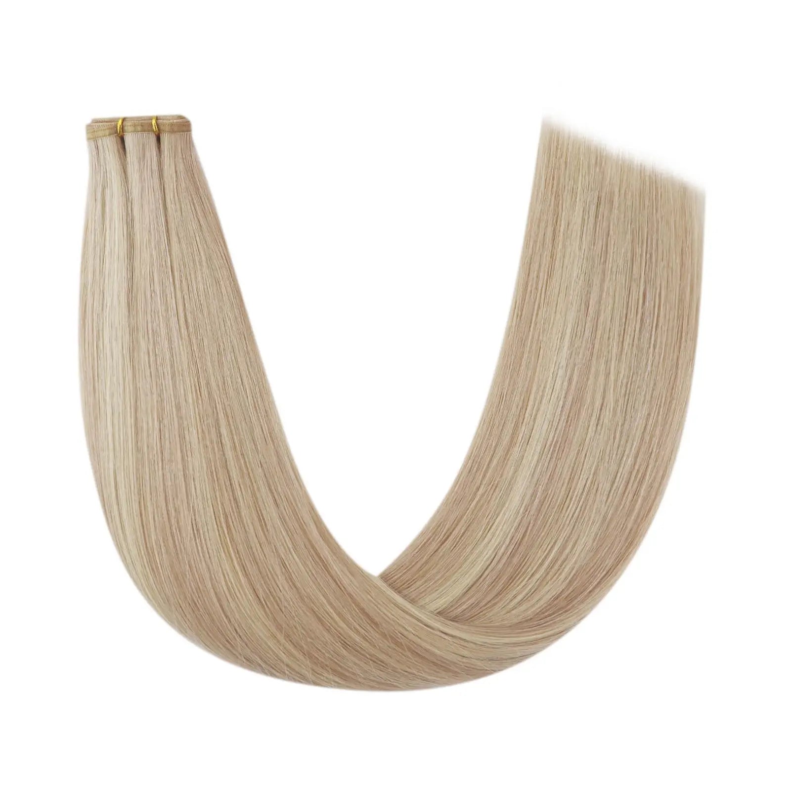 virgin flat silk weft hair extensions for thin hair