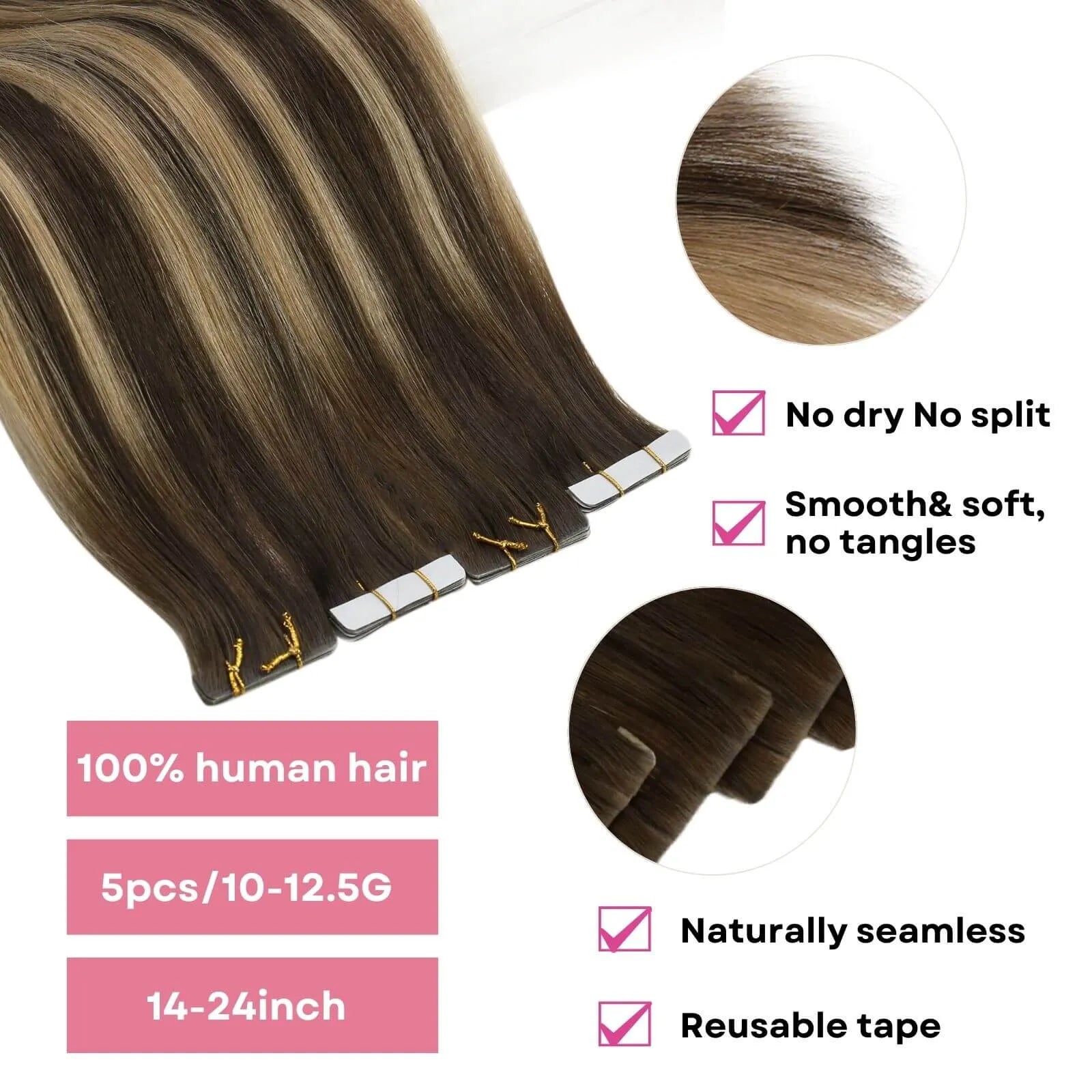 seamless tape in hair extensions virgin human hair tape ins