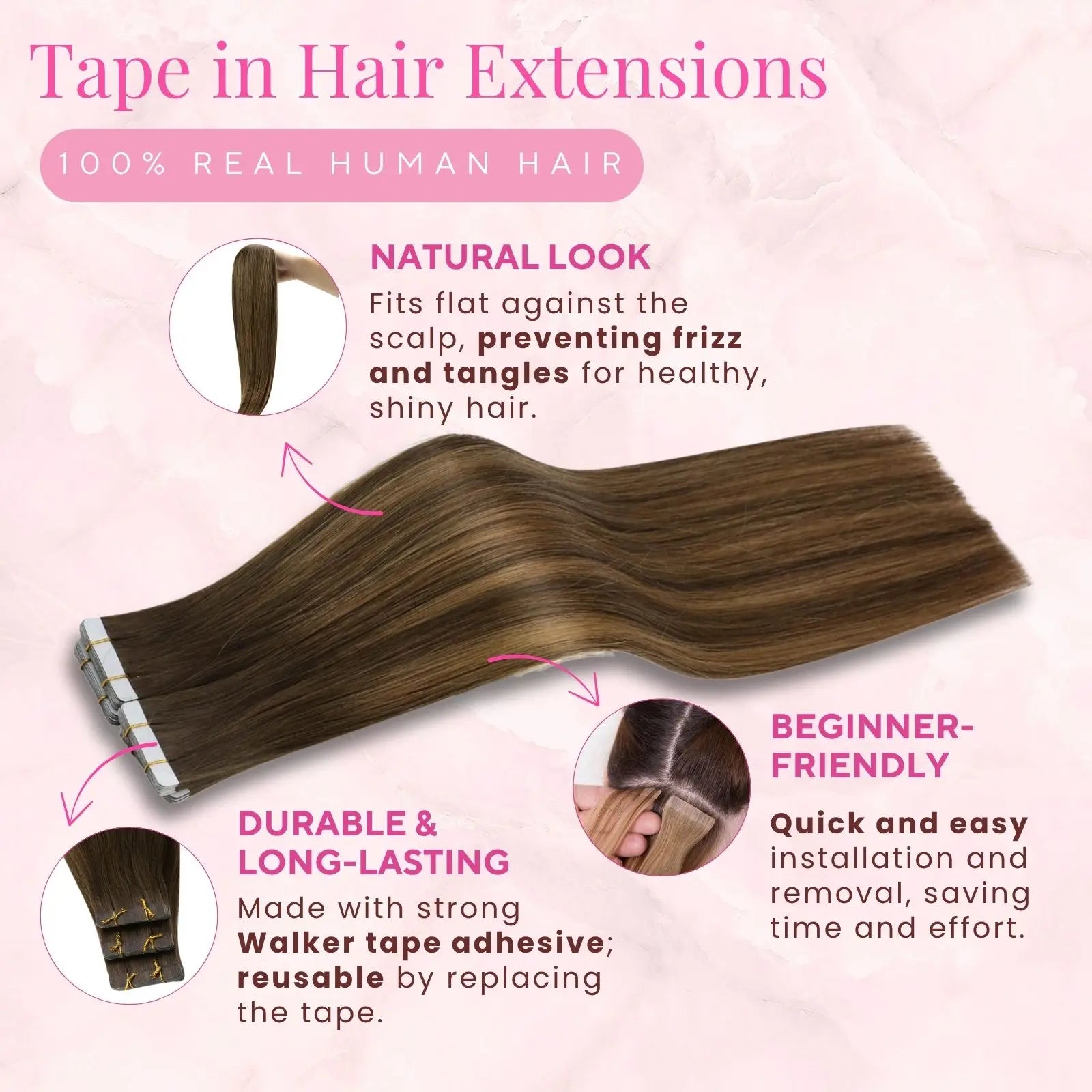tape in hair extensions virgin human hair
