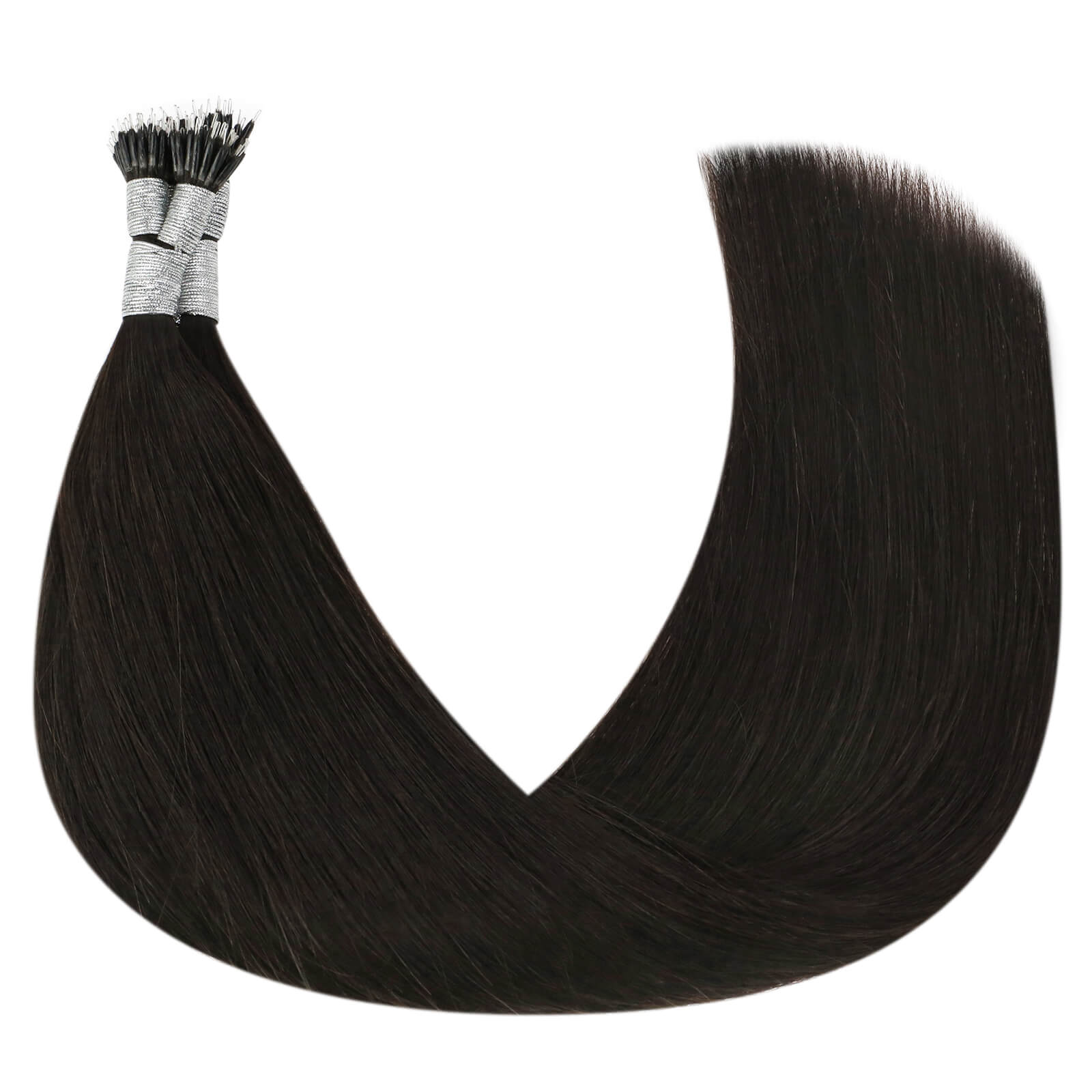 100%real huamn nano beads hair extensions