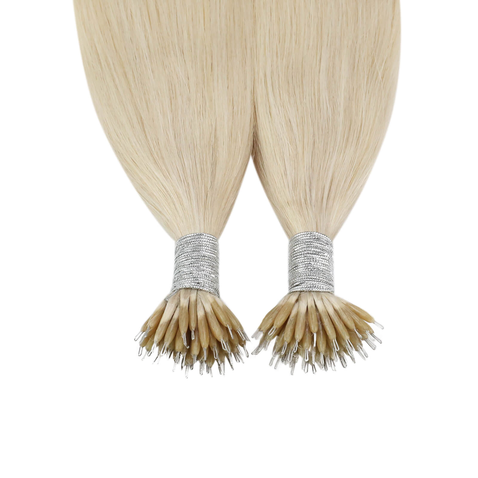 nano ring blonde hair extensions