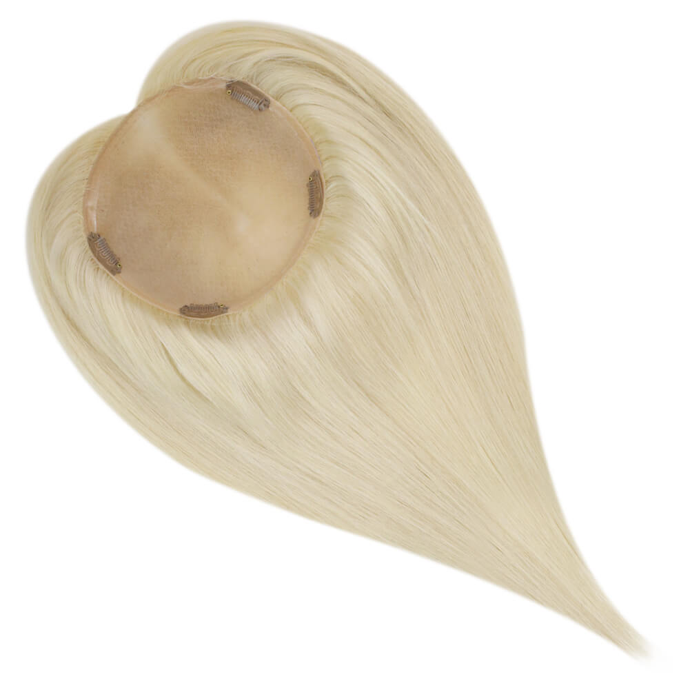 real humna hair topper