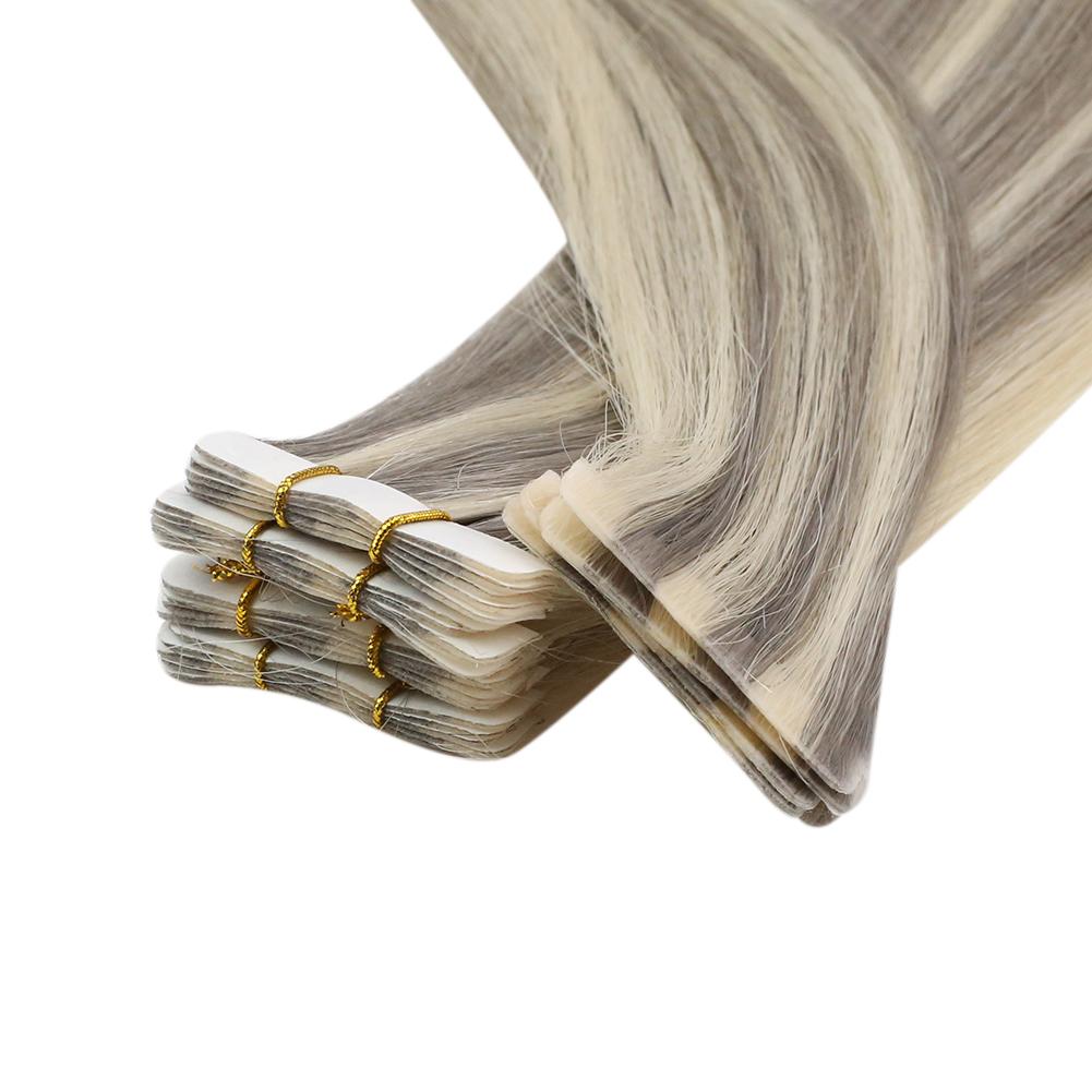 seamless tape in hair extensions