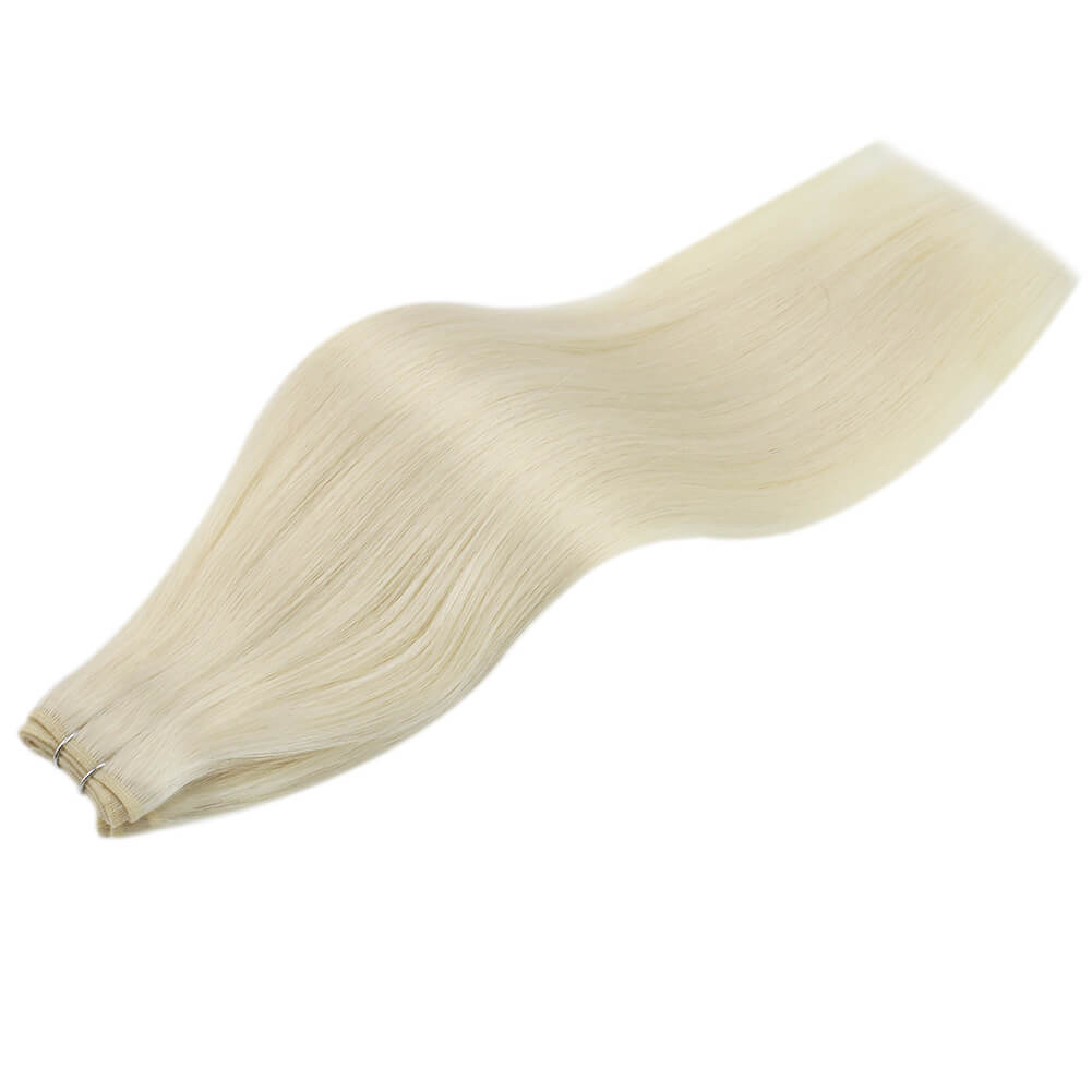 human hair bundles blonde