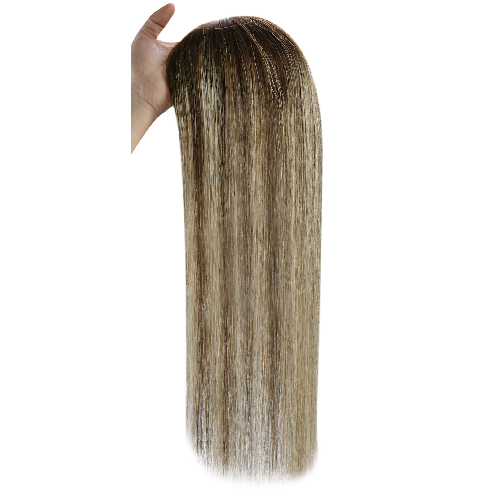 hair extensions topper real human hair