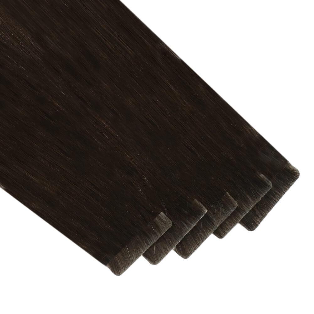 virgin tape in pure color hair extensions