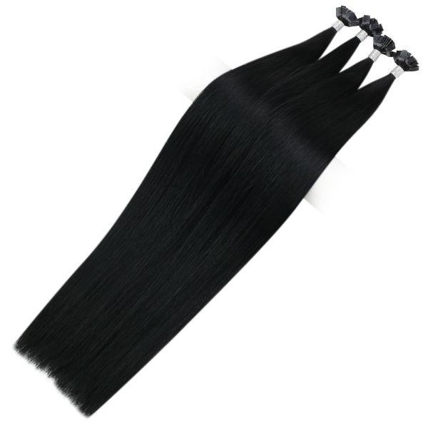 virgin flat tip hair extensions