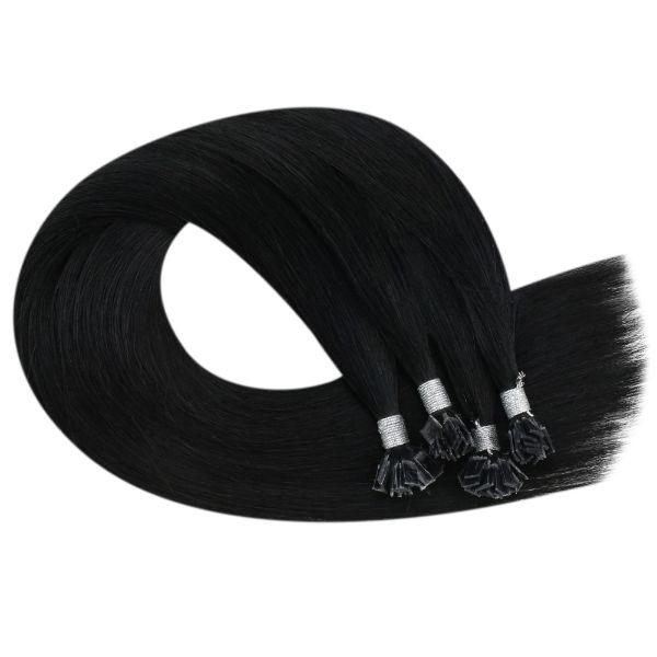 virgin flat tip hair extensions