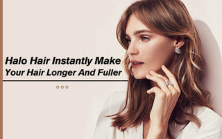 Halo Hair Instantly Make Your Hair Longer And Fuller