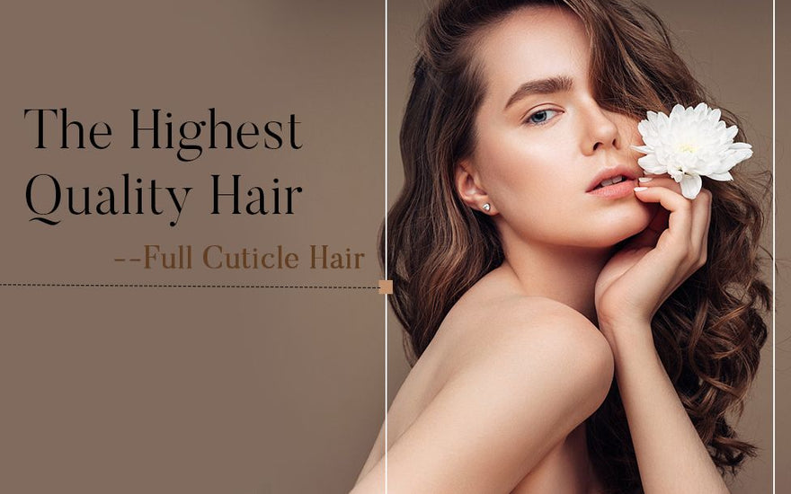 The Highest Quality Hair--Full Cuticle Hair