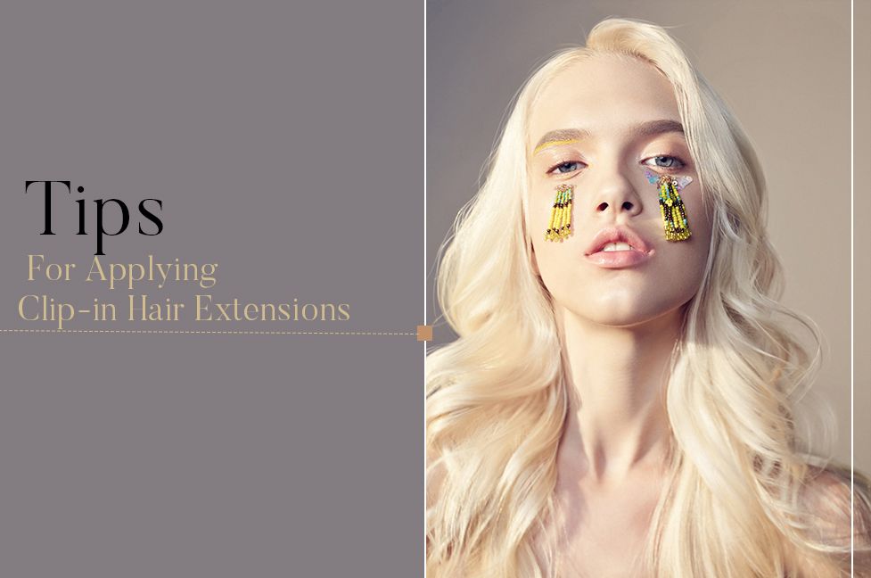 100% real human hair clip ins