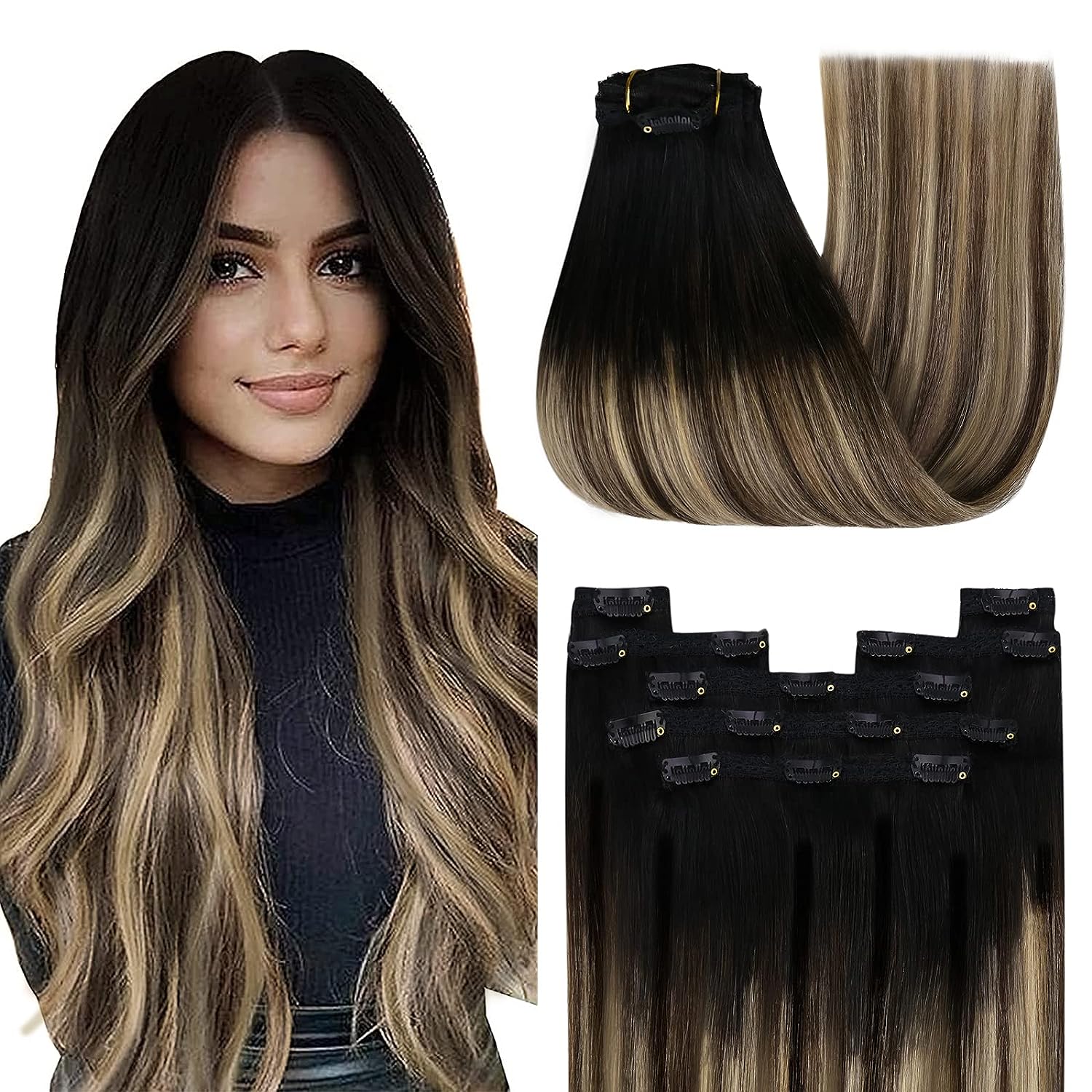 Clip in Human Hair Extensions