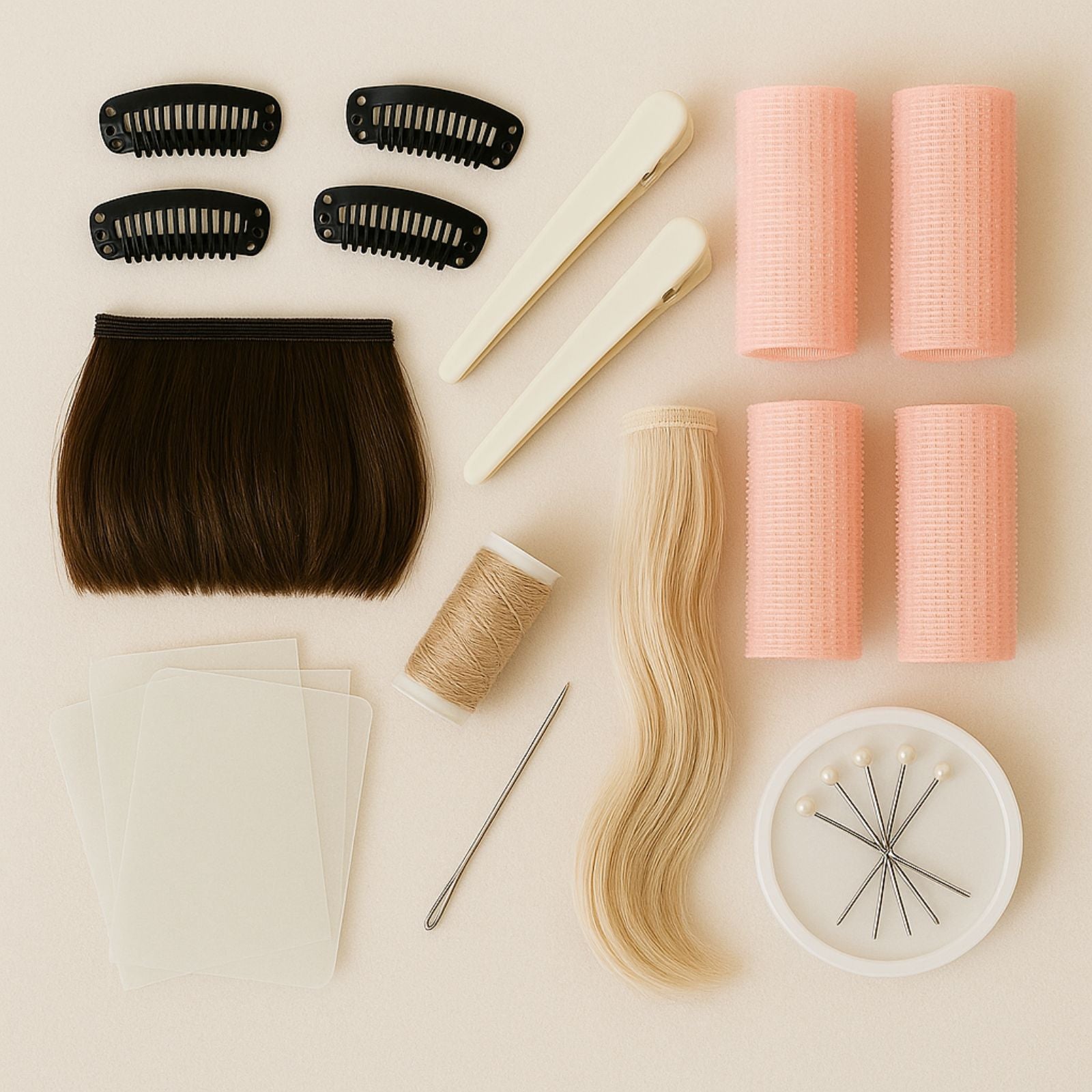 Christmas Hair Extension Blind Box Surprise with Accessories Mystery Box