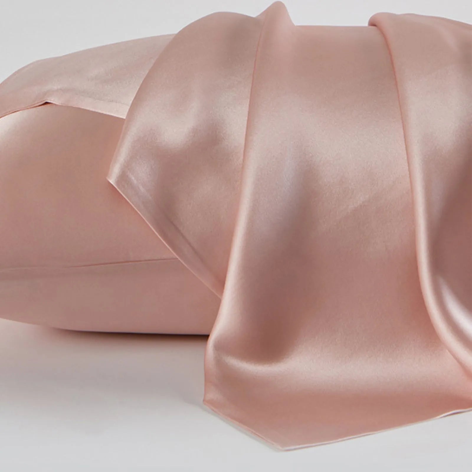 Double-Sided Zipper Style Silk Pillowcase 