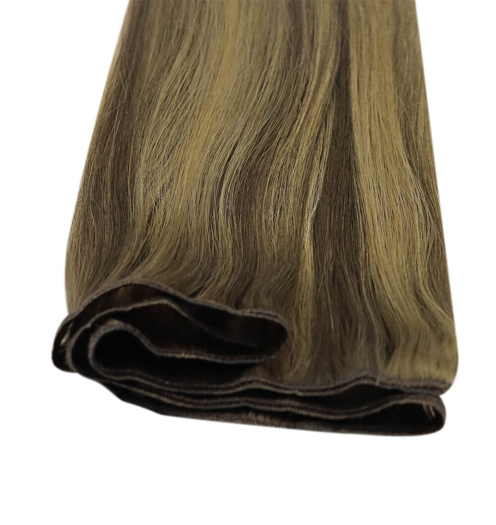 Balayage Brown Virgin Human Hair Bundles 