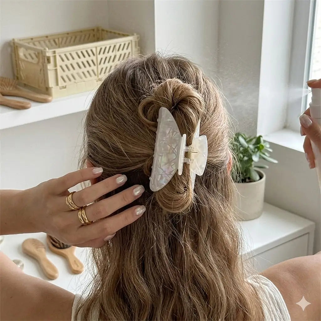 Hair Claw Clip，
PVC Hair Clip，
Large Hair Clip，