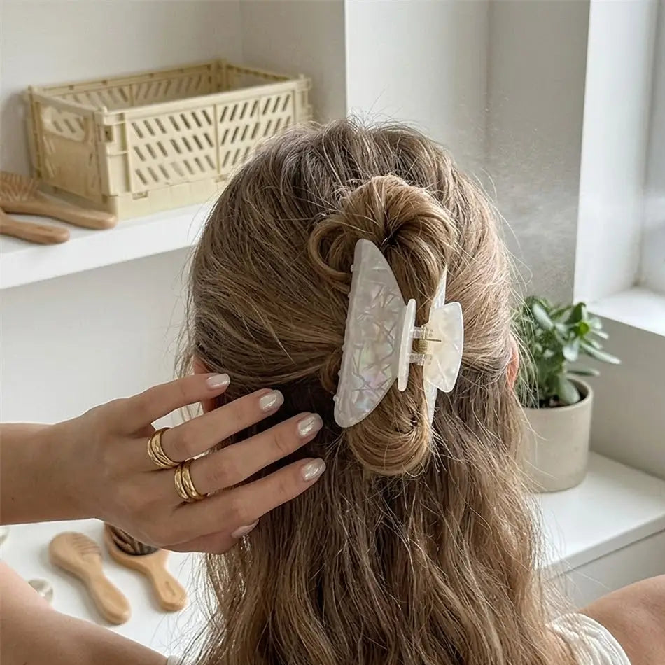 Hair Claw Clip，
PVC Hair Clip，
Large Hair Clip，