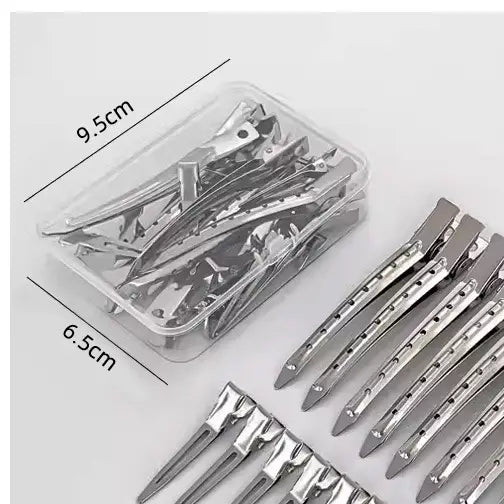 Hair Sectioning Clips – Root Lifting & Styling Clips, No-Marks Duckbill Clips for Bangs & Makeup