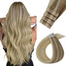 Injection Tape in Hair Extensions Invisible Tape ins