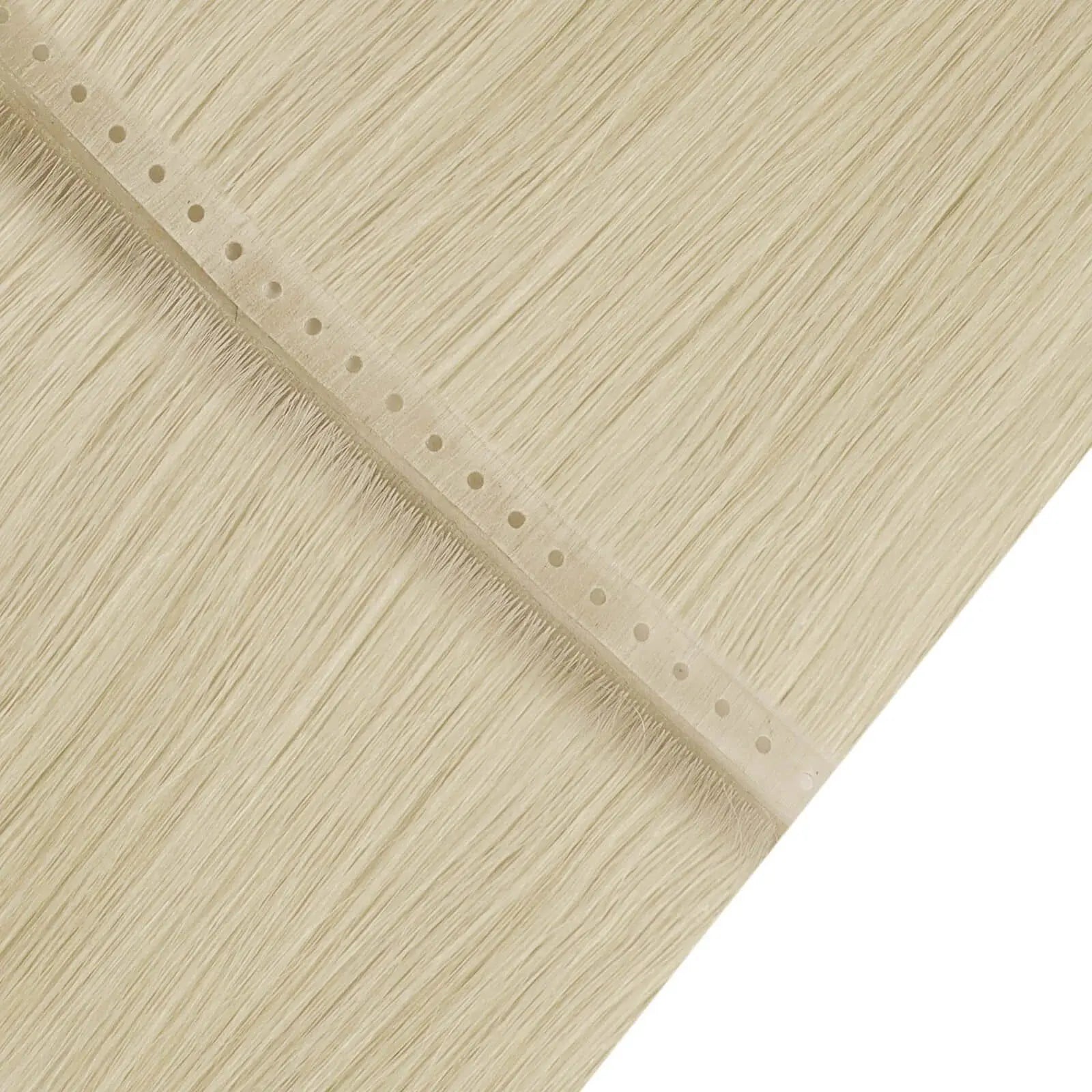 invisible weft hair extensionspu hole weft hair blonde butterfly weft