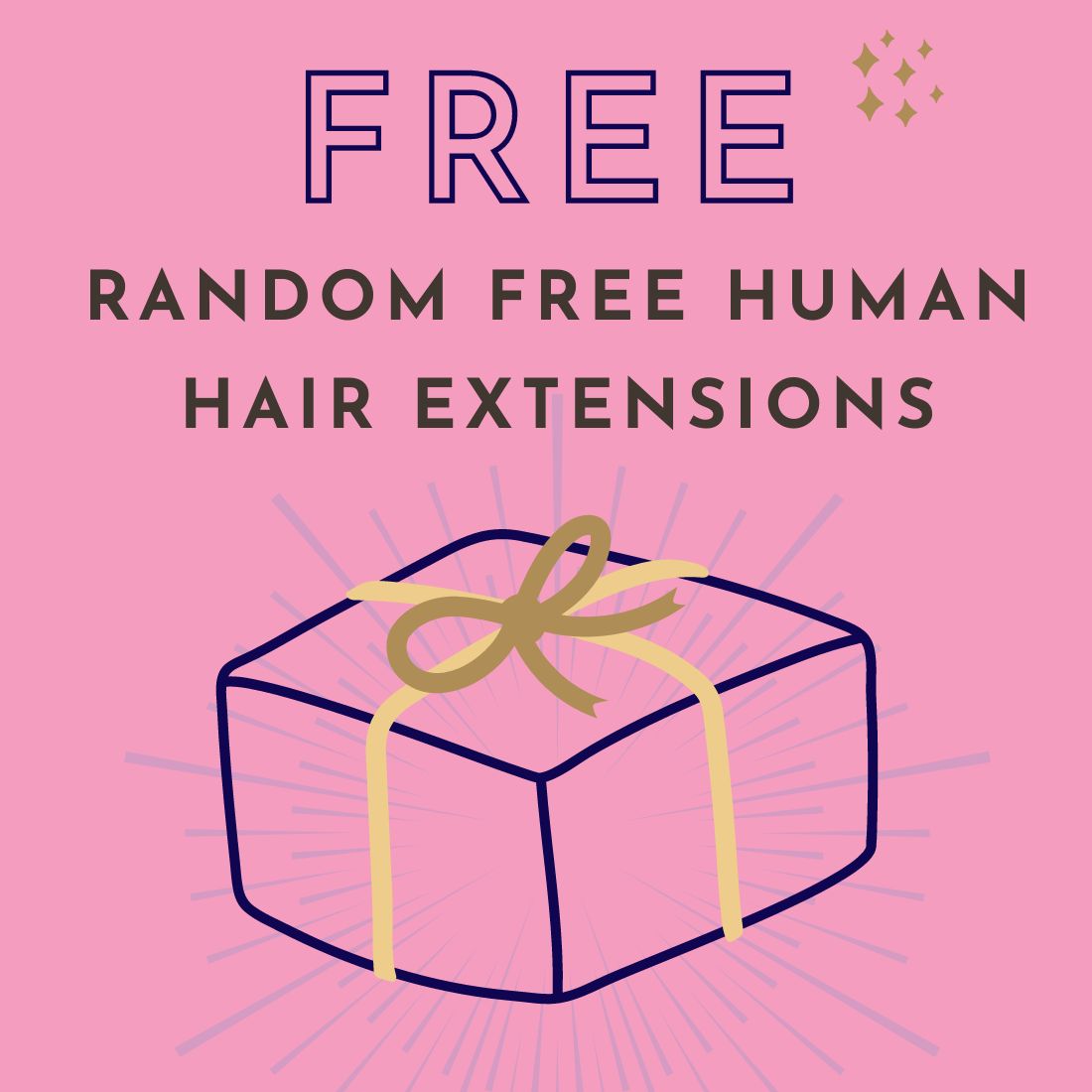  Random Free Human Hair Extensions
