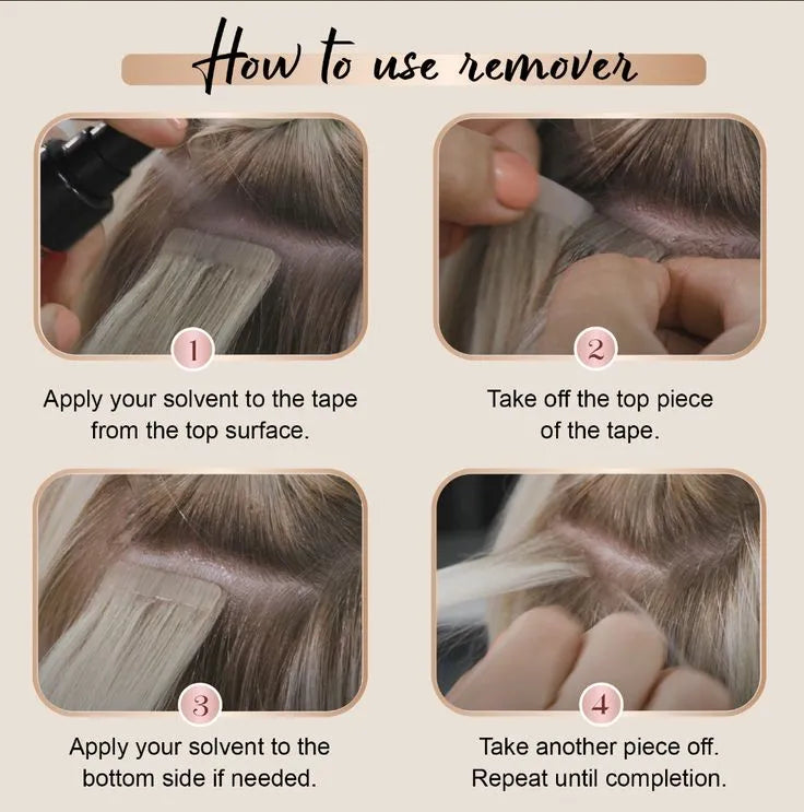 Tape in Extensions Remover 