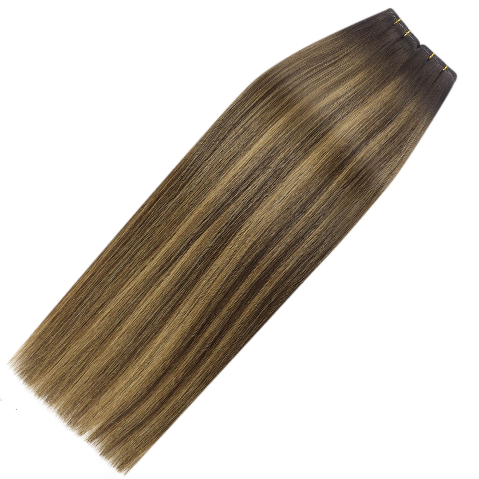 Youngsee flat weft extensions 100% durable virgin human hair