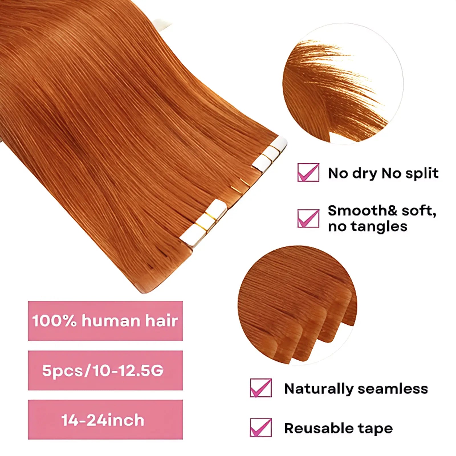 tape in hair extensions,seamless tape in hair,virgin hair tape ins