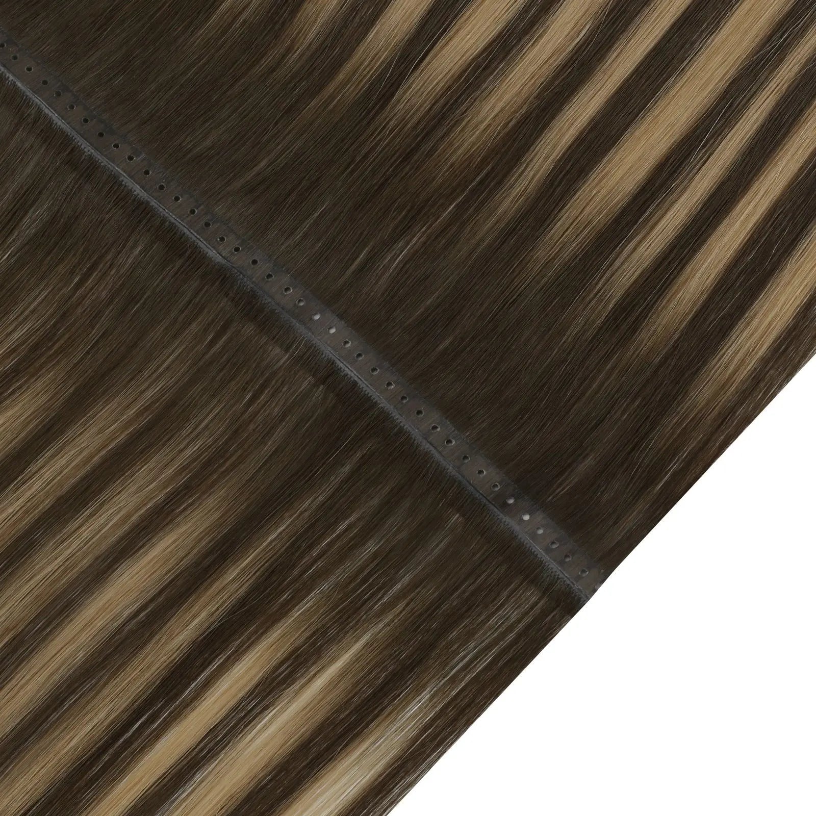 balayage dark brown butterfly extensions for women