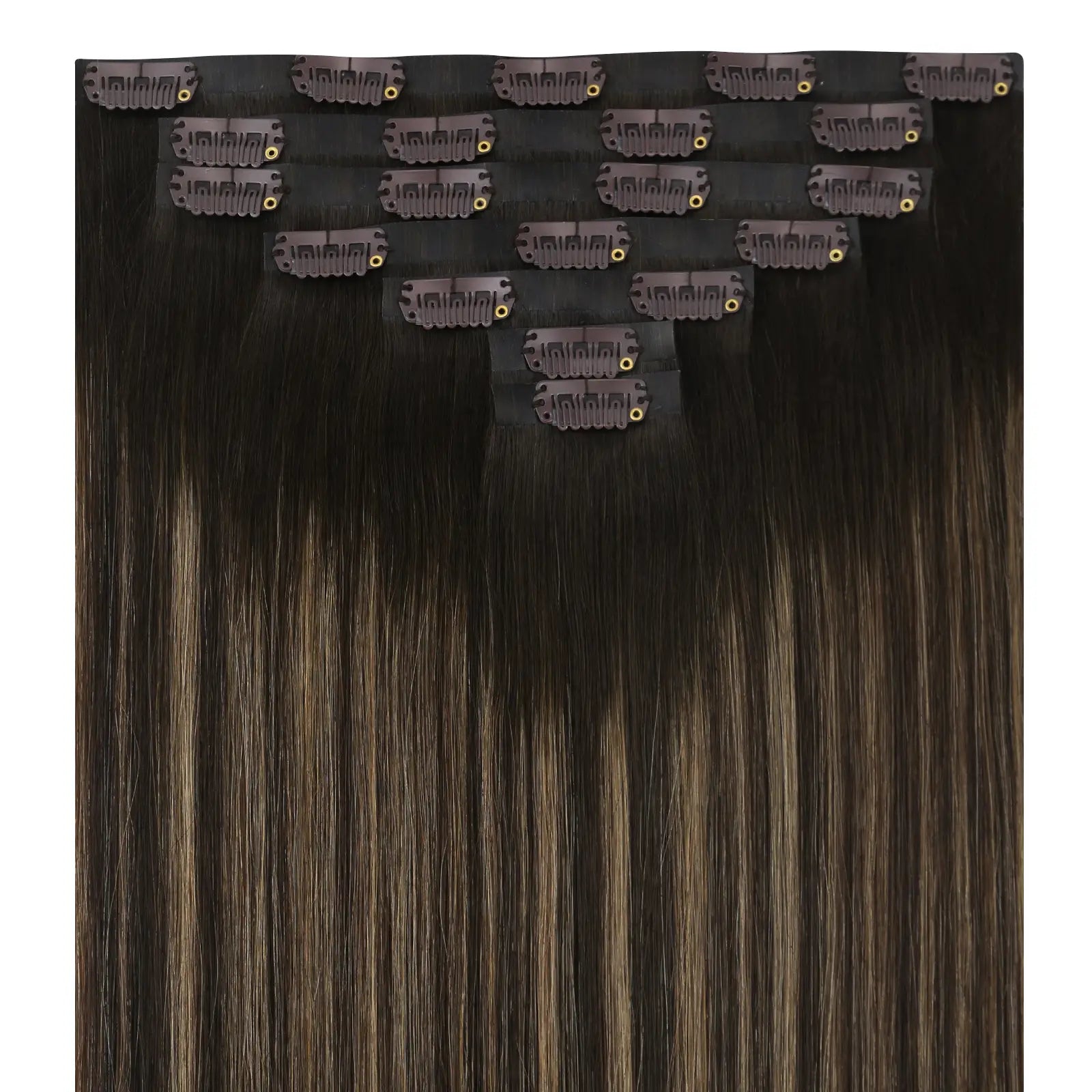 clip in hair extensions,pu clip in hair,seamless clip in hair,