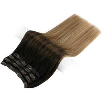 Clip ins_ weft hair extensions