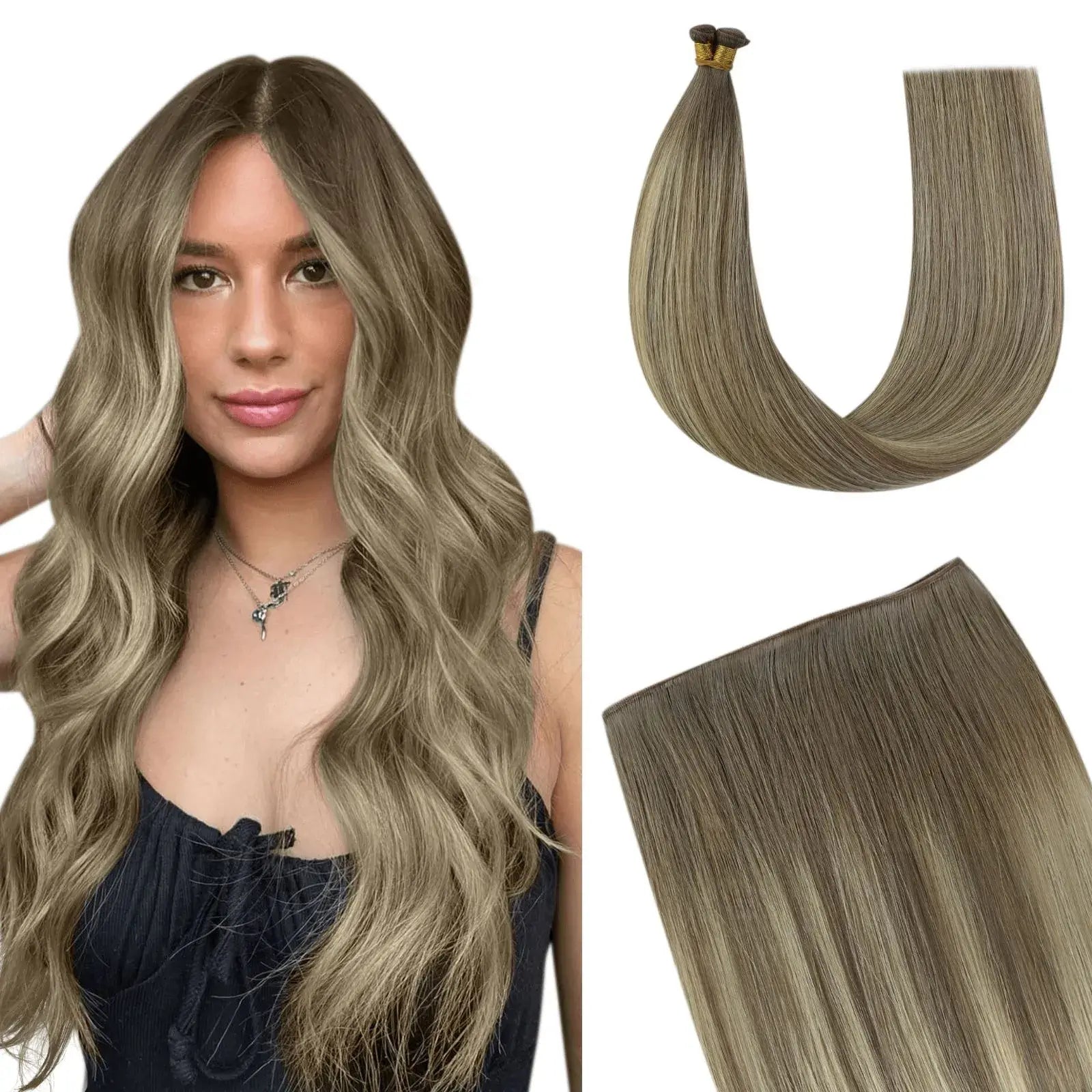 genius weft extensions human hair for full head