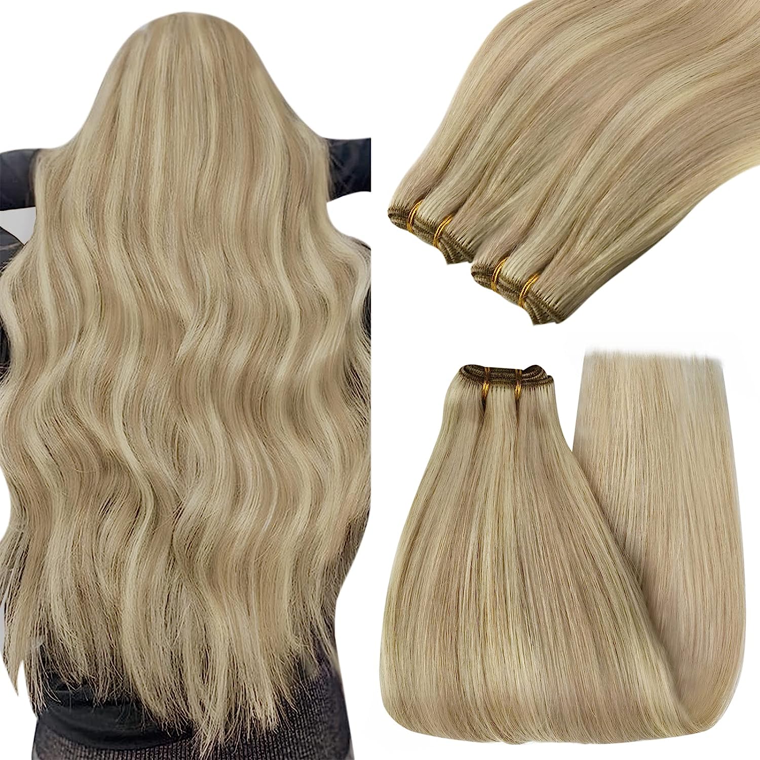 Remy Hair Weft Extensions Human Hair Bundles