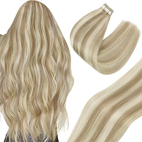 Injection Tape in Hair Extensions