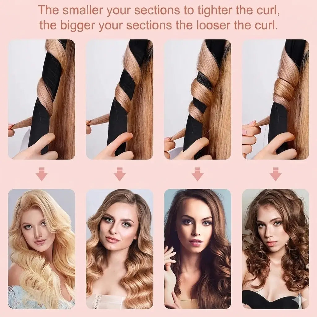 heatless curling rod,heatless hair curler
,no heat curling iron