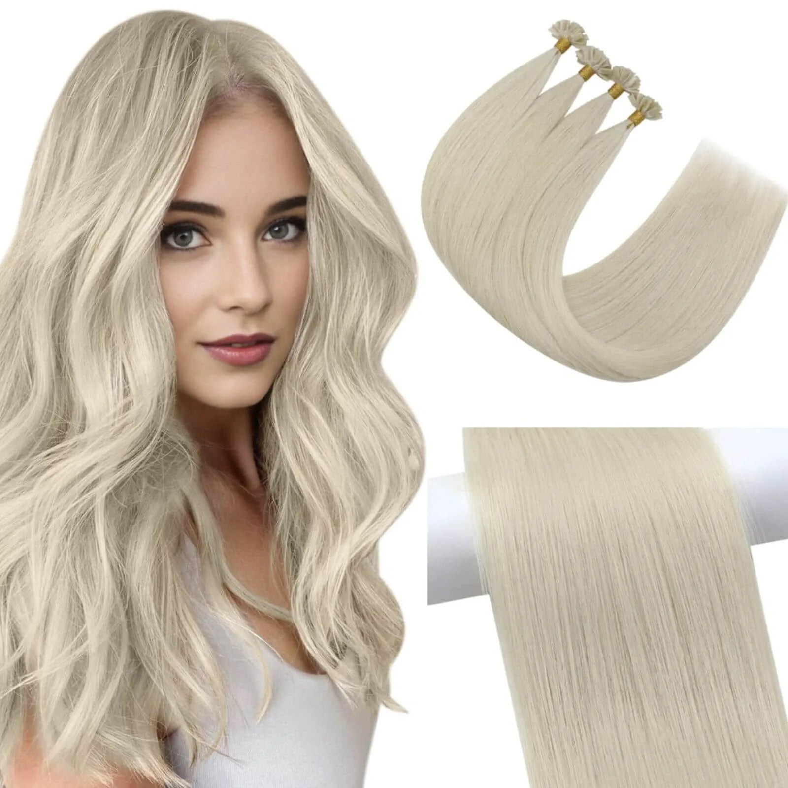 ktip hair extension virgin human hair blonde hair