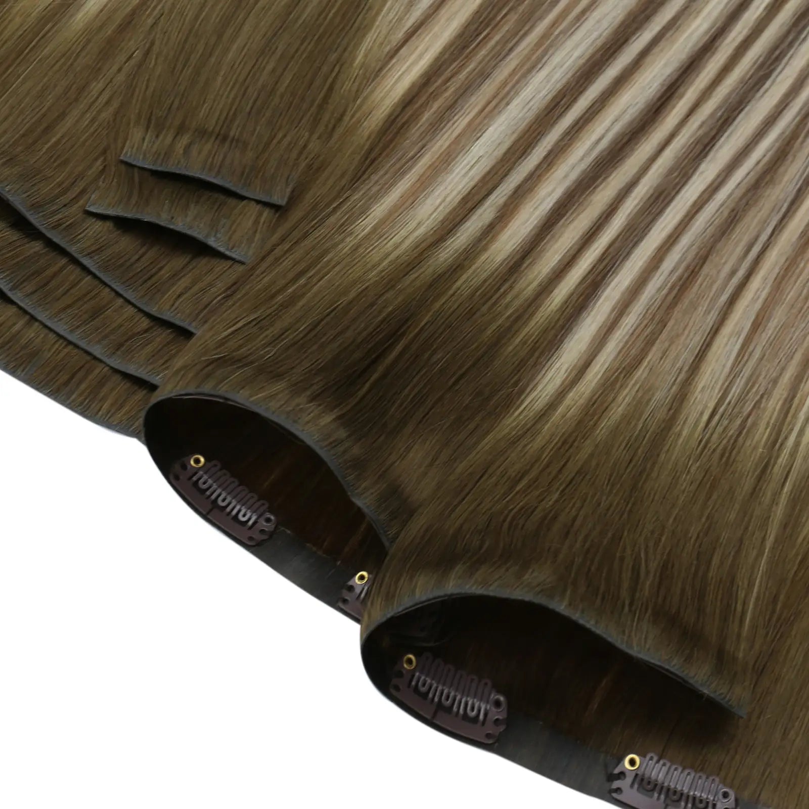 seamless clip in hair,pu clip in hair extensions,human hair extensions