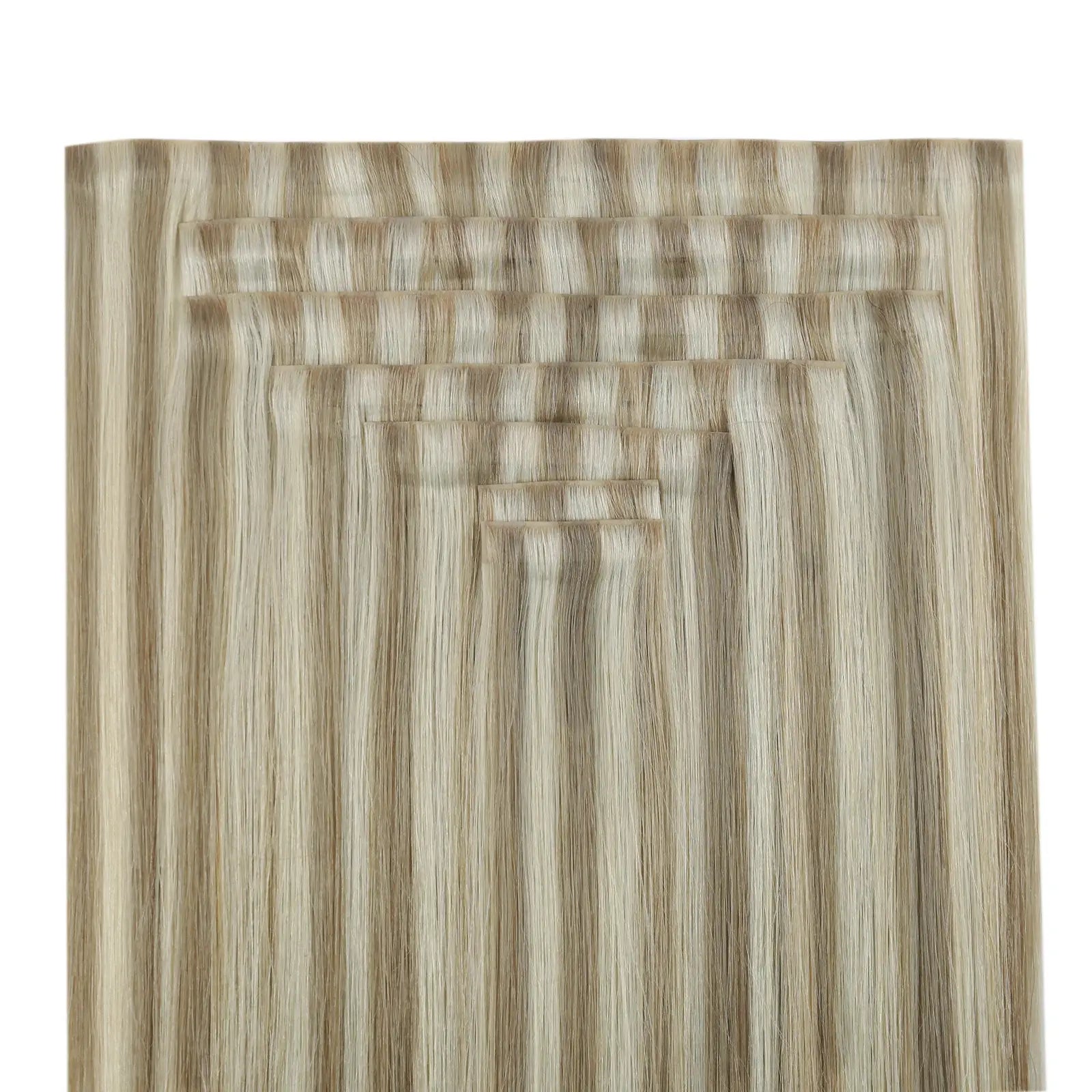 seamless clip in hair exteneions,pu clip in hair