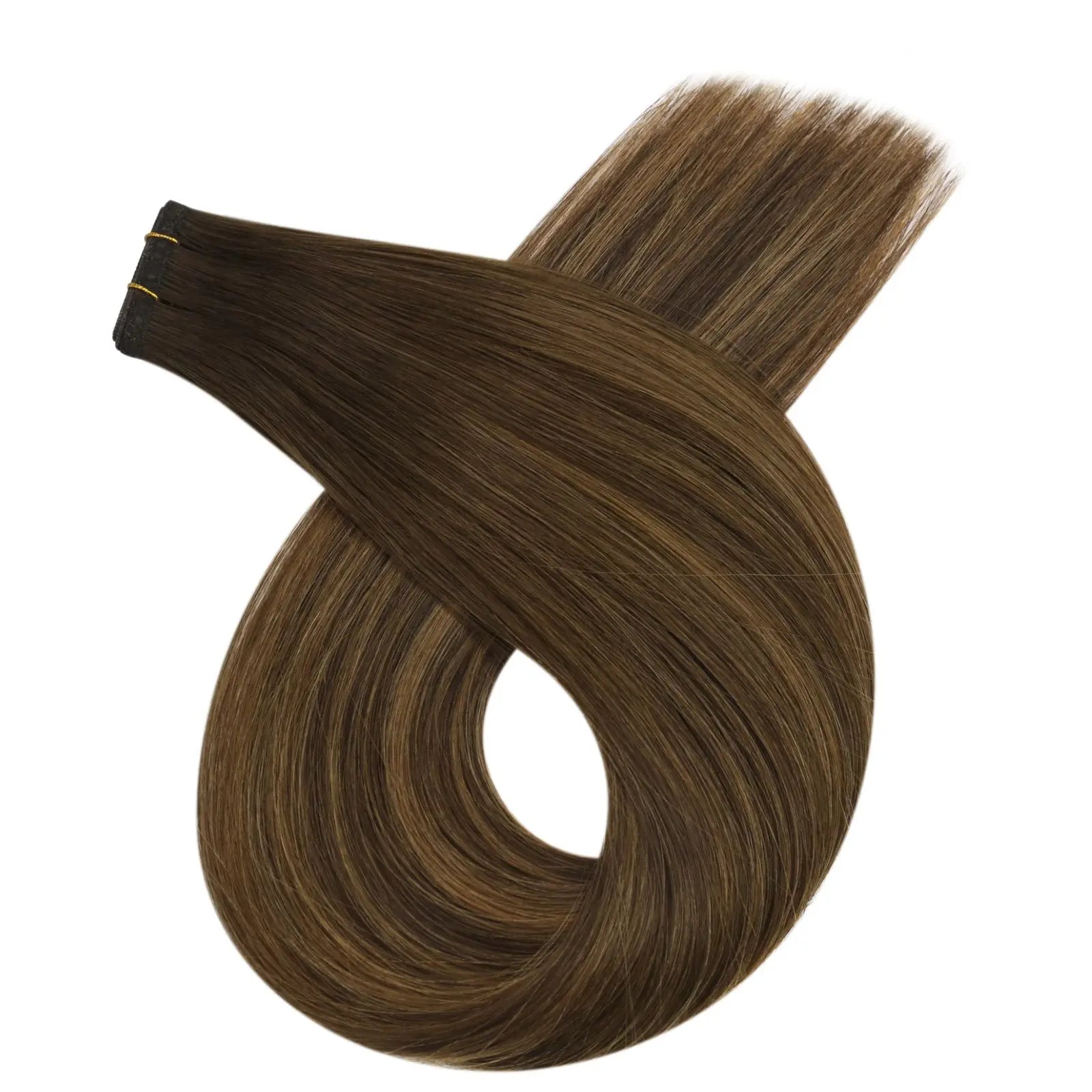 professional virgin silk weft hair extensions