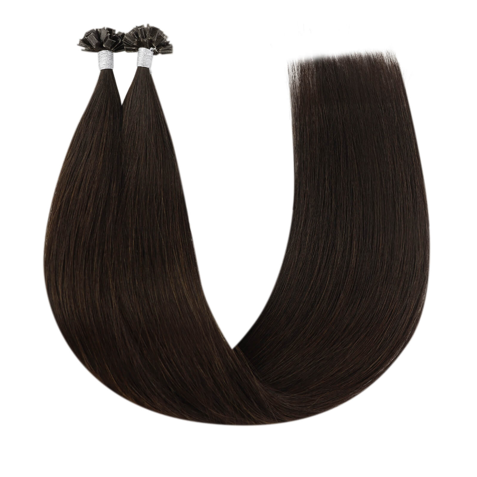 Virgin K Tip Hair Extensions Pre-bonded Hair