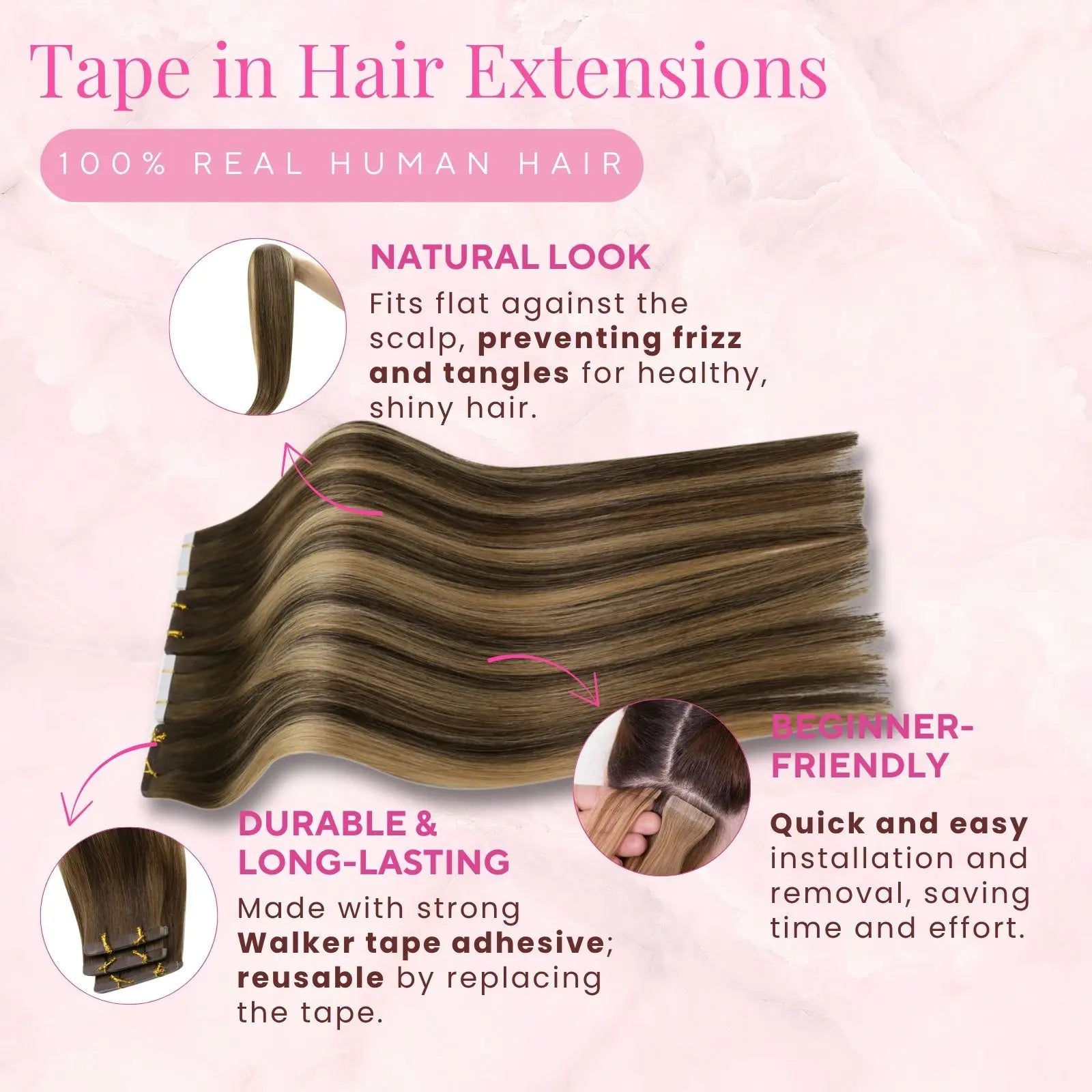 tape hair extensions virgin human hair