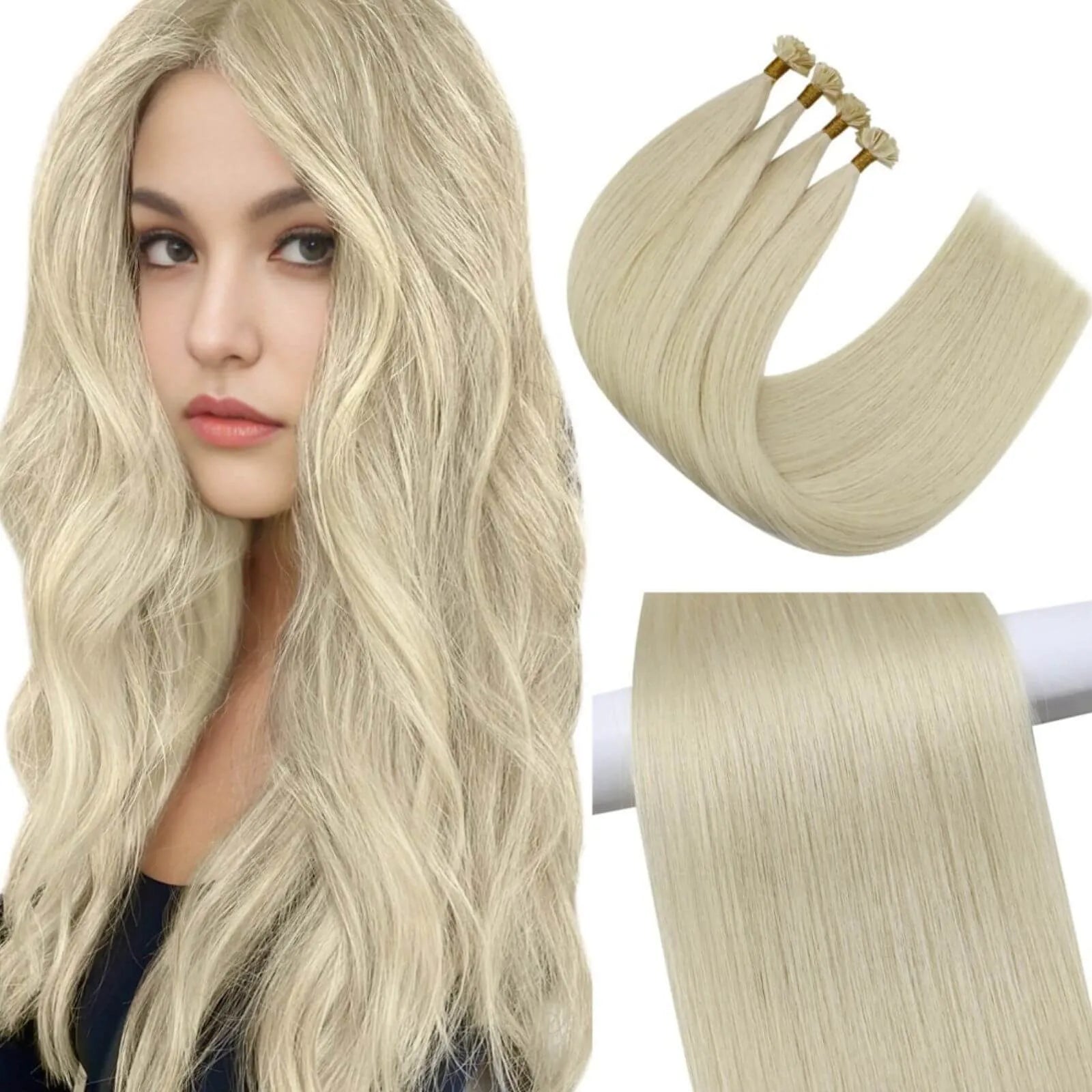 virgin utip hair upgrade ktip hair extensions blonde hair